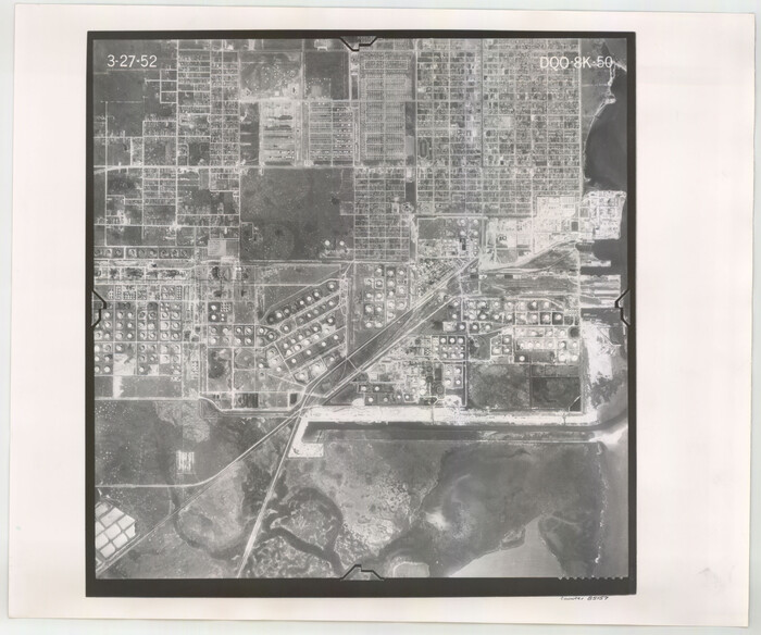 85157, Flight Mission No. DQO-8K, Frame 50, Galveston County, General Map Collection