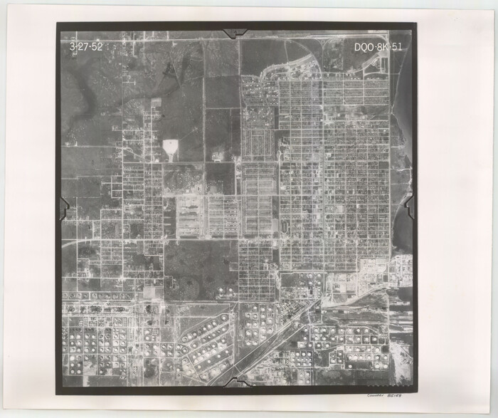 85158, Flight Mission No. DQO-8K, Frame 51, Galveston County, General Map Collection