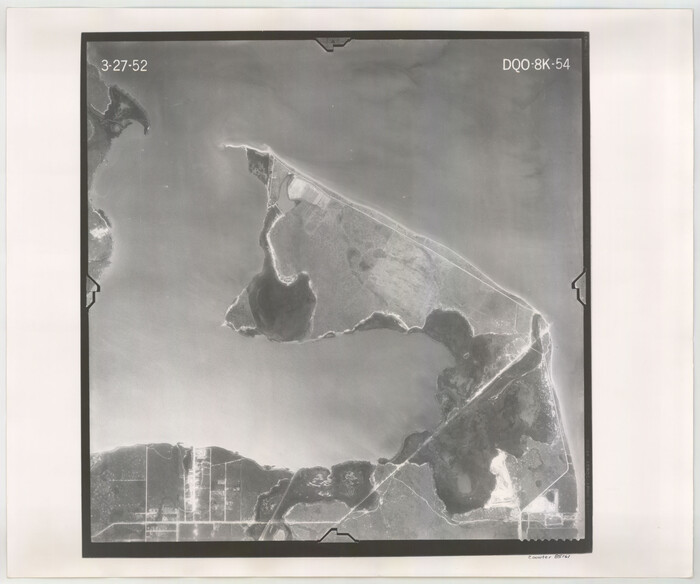 85161, Flight Mission No. DQO-8K, Frame 54, Galveston County, General Map Collection