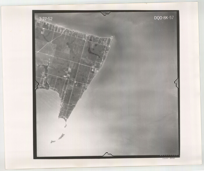 85164, Flight Mission No. DQO-8K, Frame 57, Galveston County, General Map Collection