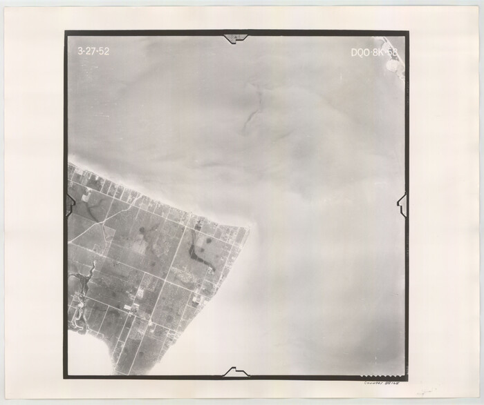 85165, Flight Mission No. DQO-8K, Frame 58, Galveston County, General Map Collection