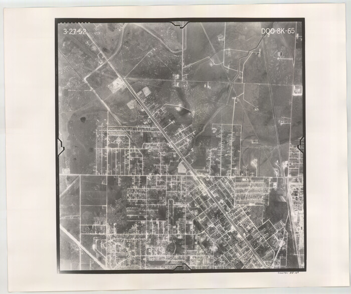 85169, Flight Mission No. DQO-8K, Frame 65, Galveston County, General Map Collection