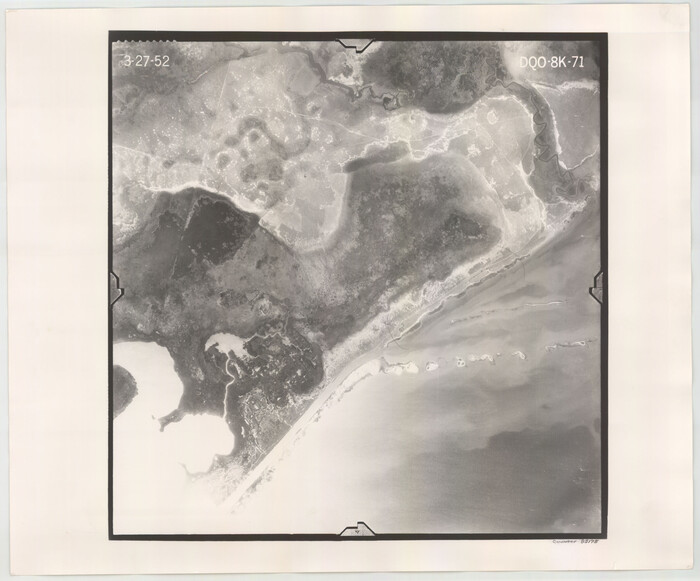85175, Flight Mission No. DQO-8K, Frame 71, Galveston County, General Map Collection