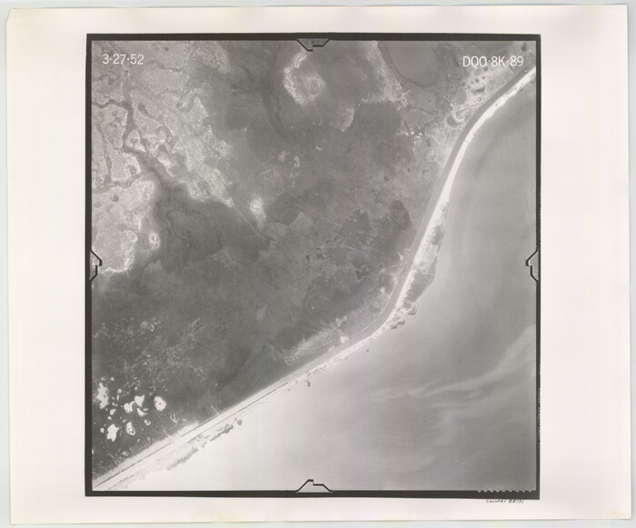 85191, Flight Mission No. DQO-8K, Frame 89, Galveston County, General Map Collection
