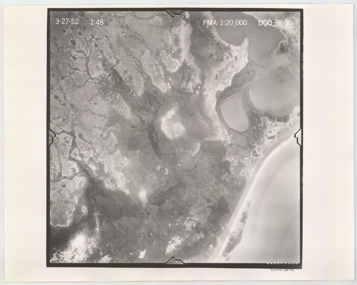 85192, Flight Mission No. DQO-8K, Frame 90, Galveston County, General Map Collection