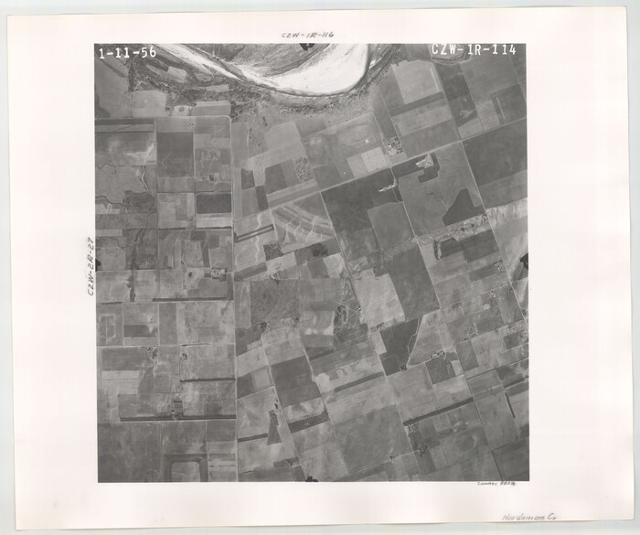 85234, Flight Mission No. CZW-1R, Frame 114, Hardeman County, General Map Collection