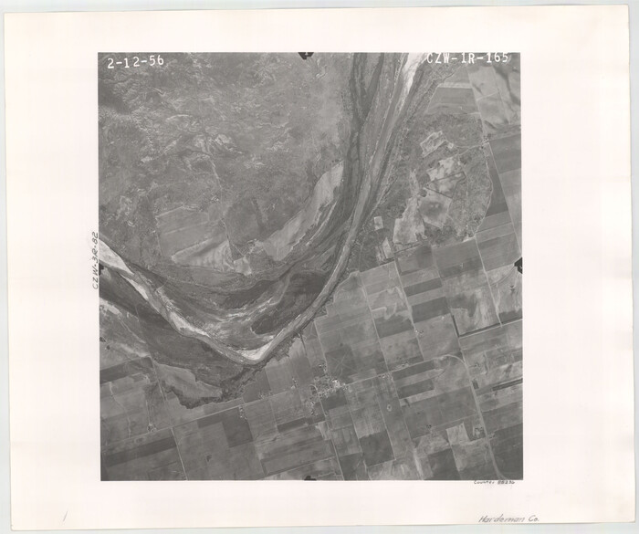 85236, Flight Mission No. CZW-1R, Frame 165, Hardeman County, General Map Collection