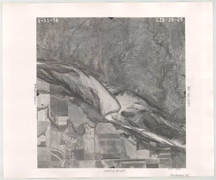85237, Flight Mission No. CZW-2R, Frame 25, Hardeman County, General Map Collection