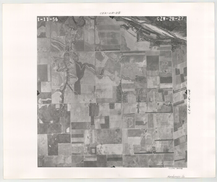 85238, Flight Mission No. CZW-2R, Frame 27, Hardeman County, General Map Collection