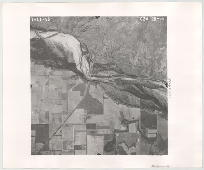 85239, Flight Mission No. CZW-2R, Frame 66, Hardeman County, General Map Collection