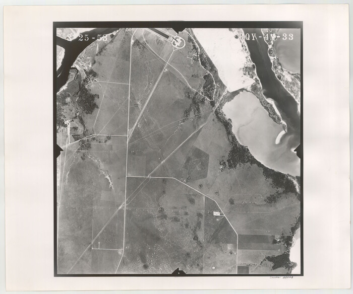 85248, Flight Mission No. BQY-4M, Frame 33, Harris County, General Map Collection
