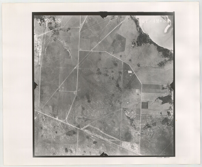85249, Flight Mission No. BQY-4M, Frame 34, Harris County, General Map Collection