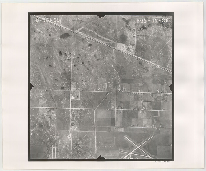 85251, Flight Mission No. BQY-4M, Frame 36, Harris County, General Map Collection