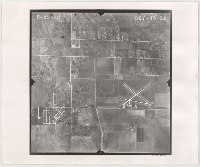 85252, Flight Mission No. BQY-4M, Frame 37, Harris County, General Map Collection