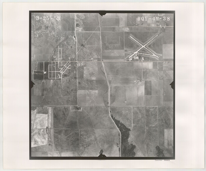 85253, Flight Mission No. BQY-4M, Frame 38, Harris County, General Map Collection