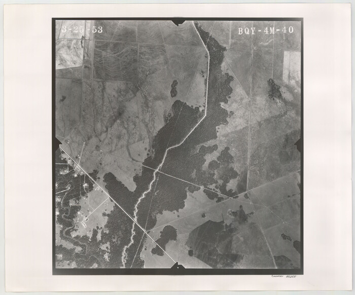 85255, Flight Mission No. BQY-4M, Frame 40, Harris County, General Map Collection