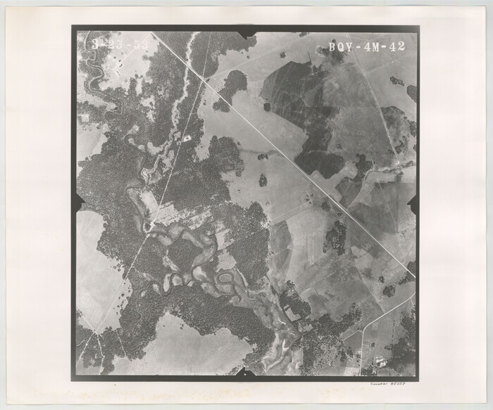 85257, Flight Mission No. BQY-4M, Frame 42, Harris County, General Map Collection