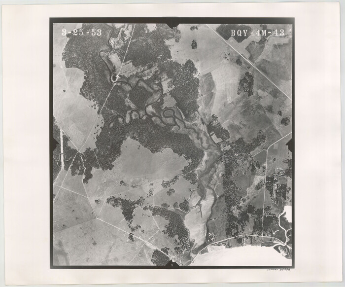 85258, Flight Mission No. BQY-4M, Frame 43, Harris County, General Map Collection