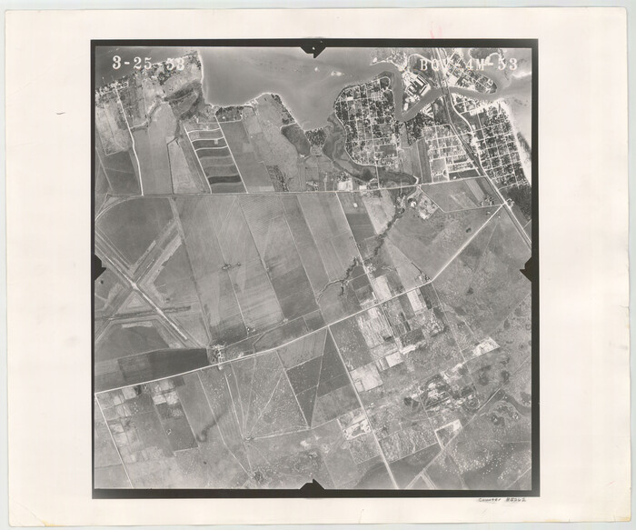 85262, Flight Mission No. BQY-4M, Frame 53, Harris County, General Map Collection