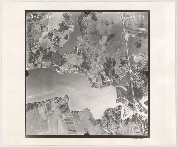 85264, Flight Mission No. BQY-4M, Frame 55, Harris County, General Map Collection