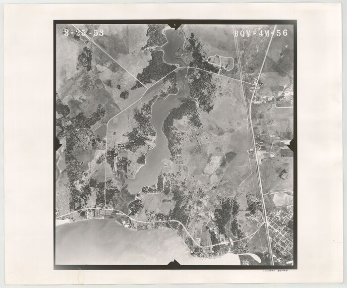 85265, Flight Mission No. BQY-4M, Frame 56, Harris County, General Map Collection