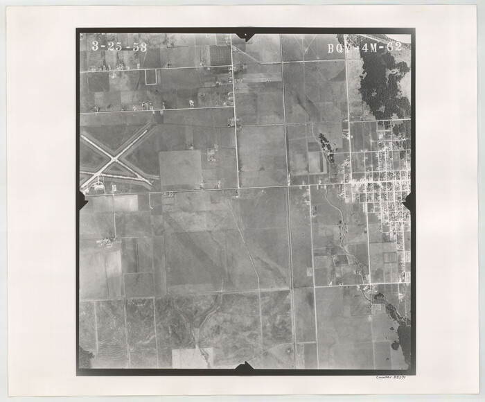 85271, Flight Mission No. BQY-4M, Frame 62, Harris County, General Map Collection