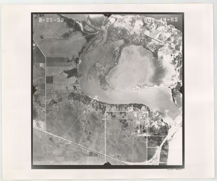 85274, Flight Mission No. BQY-4M, Frame 65, Harris County, General Map Collection