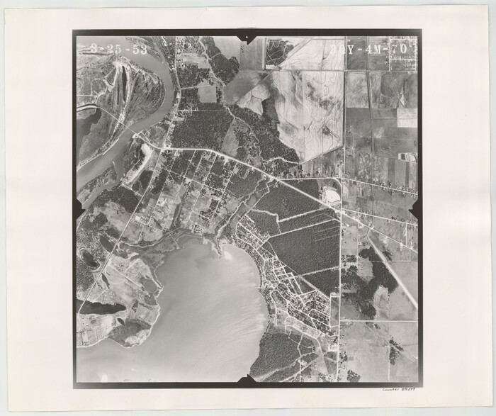 85279, Flight Mission No. BQY-4M, Frame 70, Harris County, General Map Collection