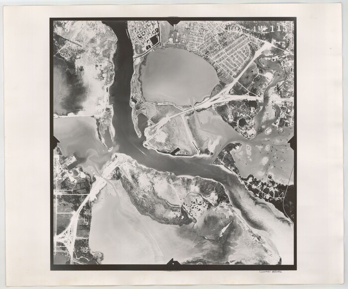85282, Flight Mission No. BQY-4M, Frame 115, Harris County, General Map Collection