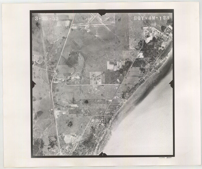 85291, Flight Mission No. BQY-4M, Frame 123, Harris County, General Map Collection