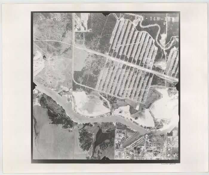 85297, Flight Mission No. BQY-14M, Frame 181, Harris County, General Map Collection