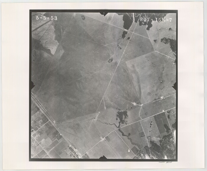 85305, Flight Mission No. BQY-15M, Frame 7, Harris County, General Map Collection