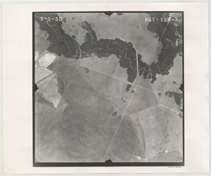 85306, Flight Mission No. BQY-15M, Frame 8, Harris County, General Map Collection