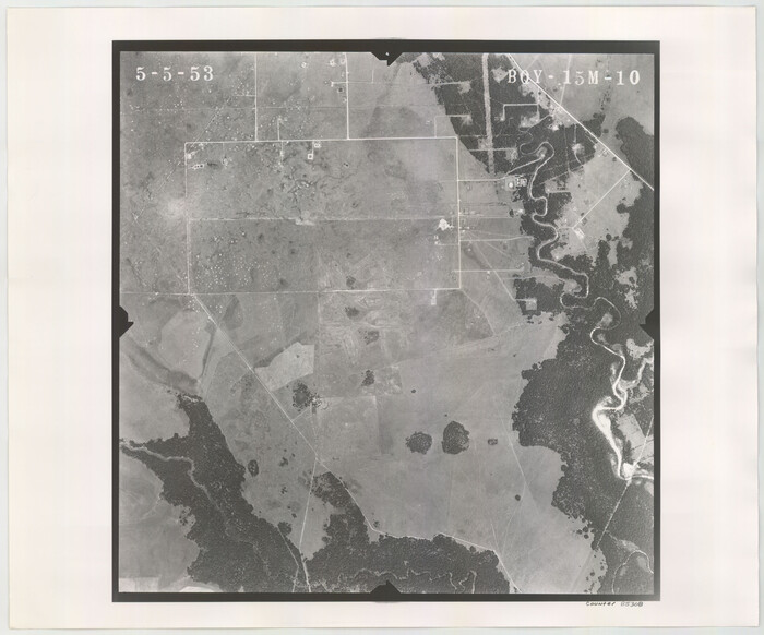 85308, Flight Mission No. BQY-15M, Frame 10, Harris County, General Map Collection