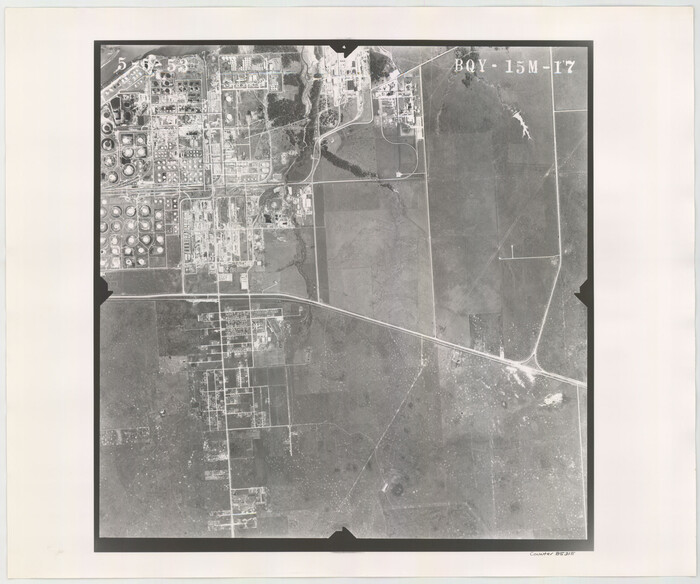 85315, Flight Mission No. BQY-15M, Frame 17, Harris County, General Map Collection