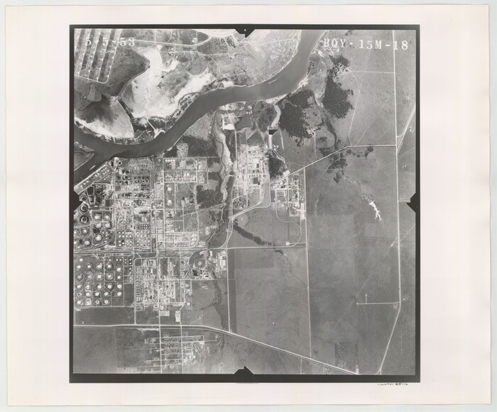 85316, Flight Mission No. BQY-15M, Frame 18, Harris County, General Map Collection
