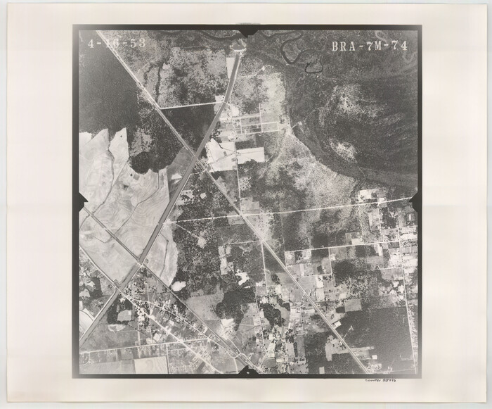 85496, Flight Mission No. BRA-7M, Frame 74, Jefferson County, General Map Collection