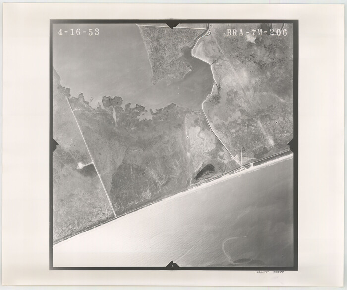 85574, Flight Mission No. BRA-7M, Frame 206, Jefferson County, General Map Collection