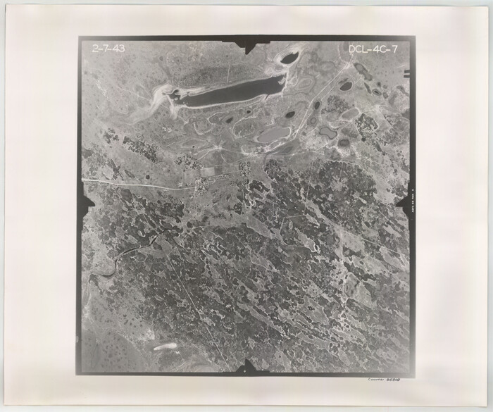 85808, Flight Mission No. DCL-4C, Frame 7, Kenedy County, General Map Collection
