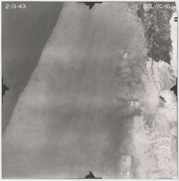 86002, Flight Mission No. DCL-7C, Frame 10, Kenedy County, General Map Collection