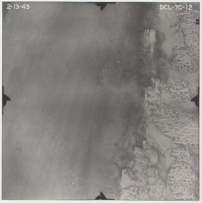 86004, Flight Mission No. DCL-7C, Frame 12, Kenedy County, General Map Collection