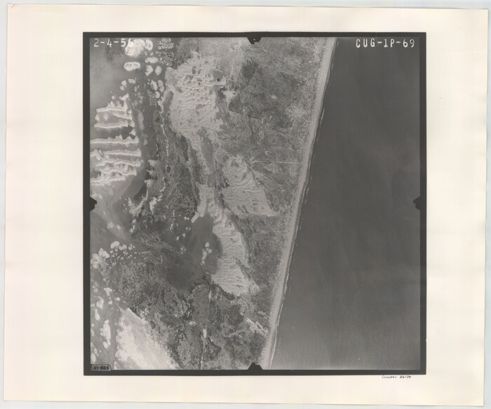 86134, Flight Mission No. CUG-1P, Frame 69, Kleberg County, General Map Collection
