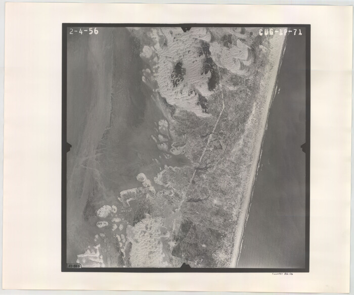 86136, Flight Mission No. CUG-1P, Frame 71, Kleberg County, General Map Collection