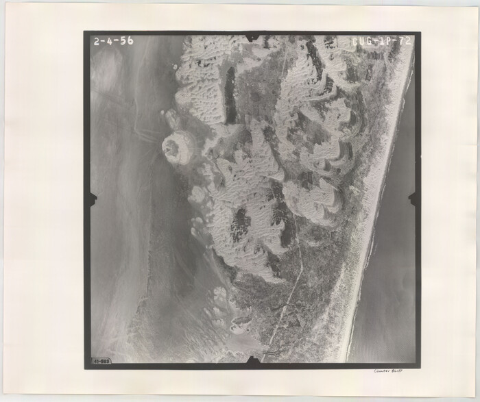 86137, Flight Mission No. CUG-1P, Frame 72, Kleberg County, General Map Collection