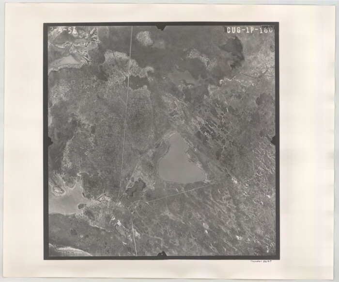 86167, Flight Mission No. CUG-1P, Frame 160, Kleberg County, General Map Collection