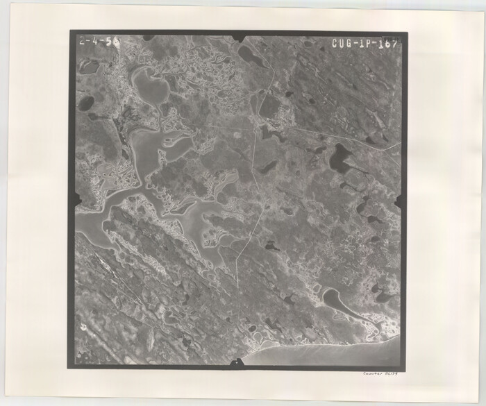 86174, Flight Mission No. CUG-1P, Frame 167, Kleberg County, General Map Collection