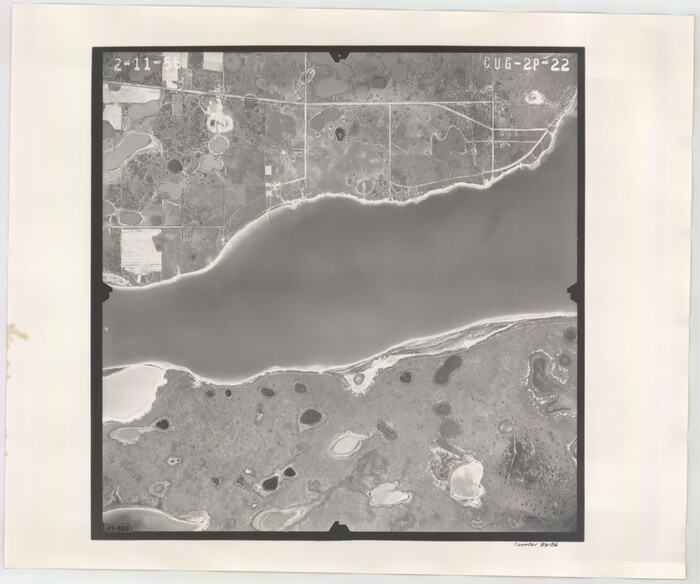 86186, Flight Mission No. CUG-2P, Frame 22, Kleberg County, General Map Collection