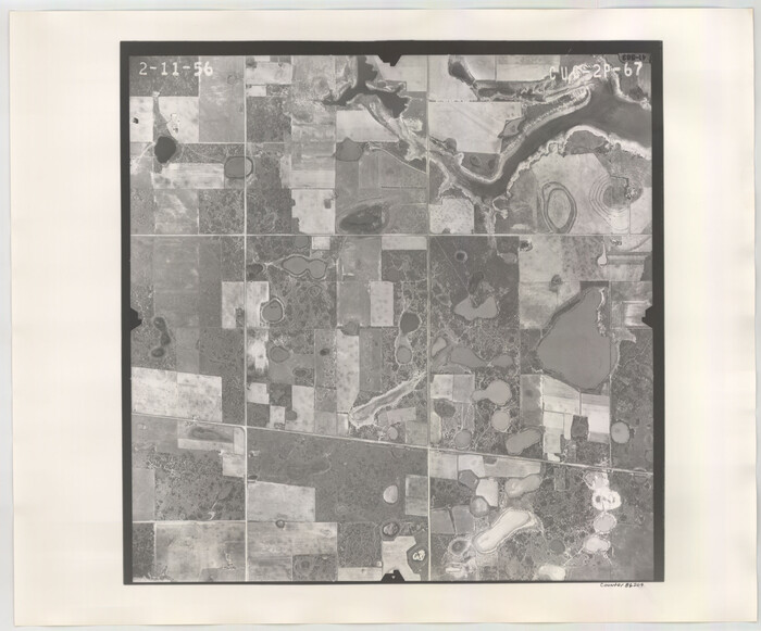 86204, Flight Mission No. CUG-2P, Frame 67, Kleberg County, General Map Collection