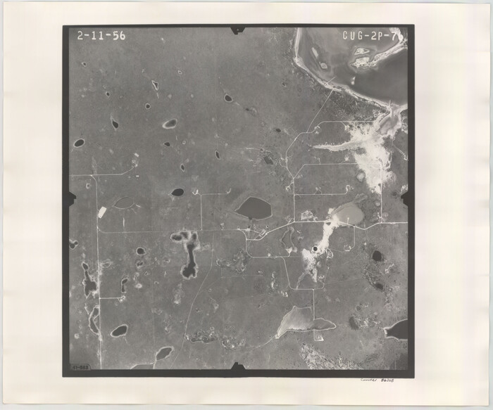 86208, Flight Mission No. CUG-2P, Frame 76, Kleberg County, General Map Collection
