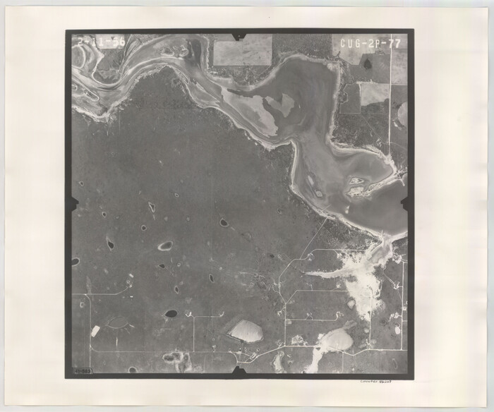 86209, Flight Mission No. CUG-2P, Frame 77, Kleberg County, General Map Collection